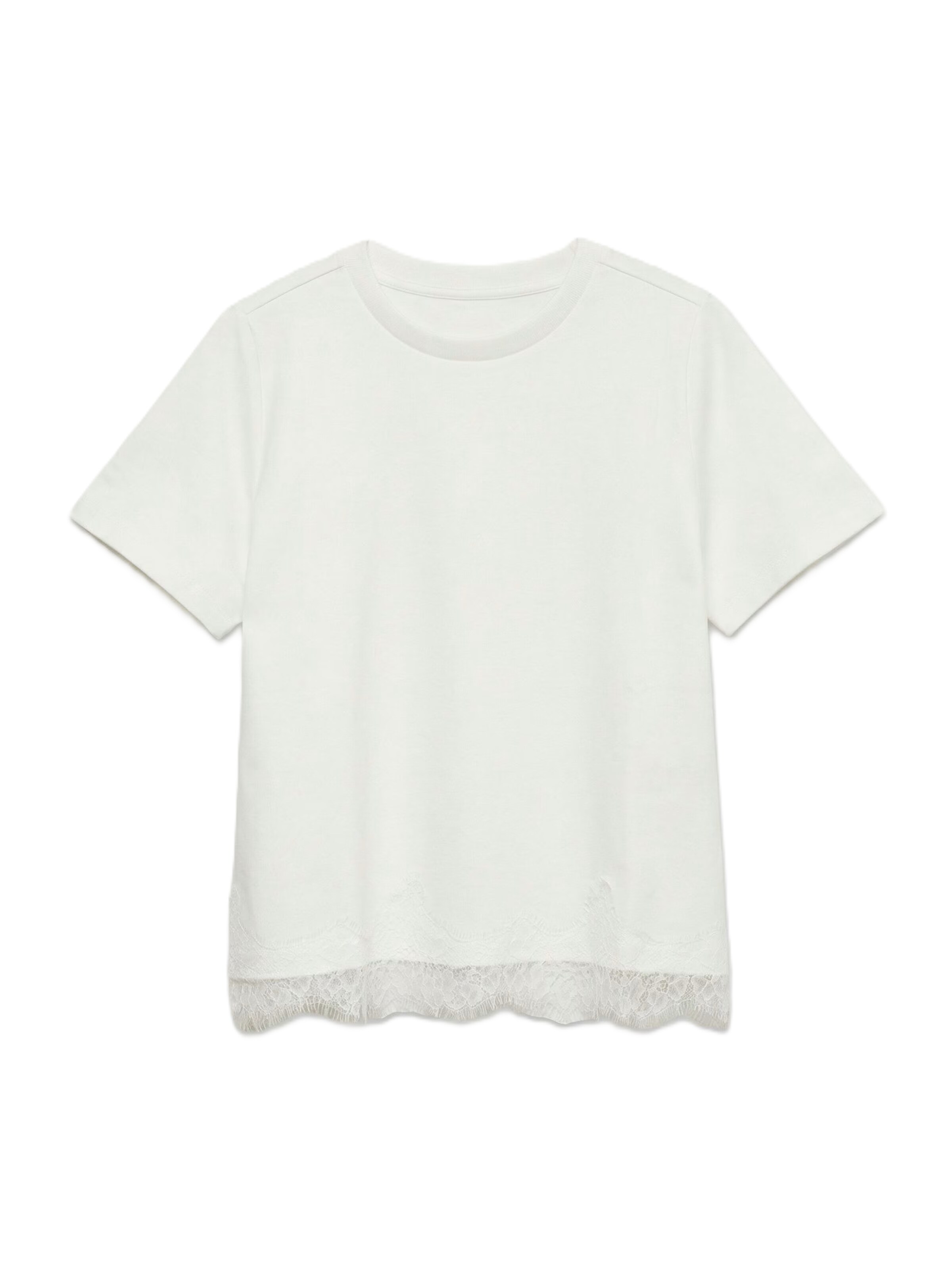 VERO MODA Футболка 'VMSara' в Белый: спереди