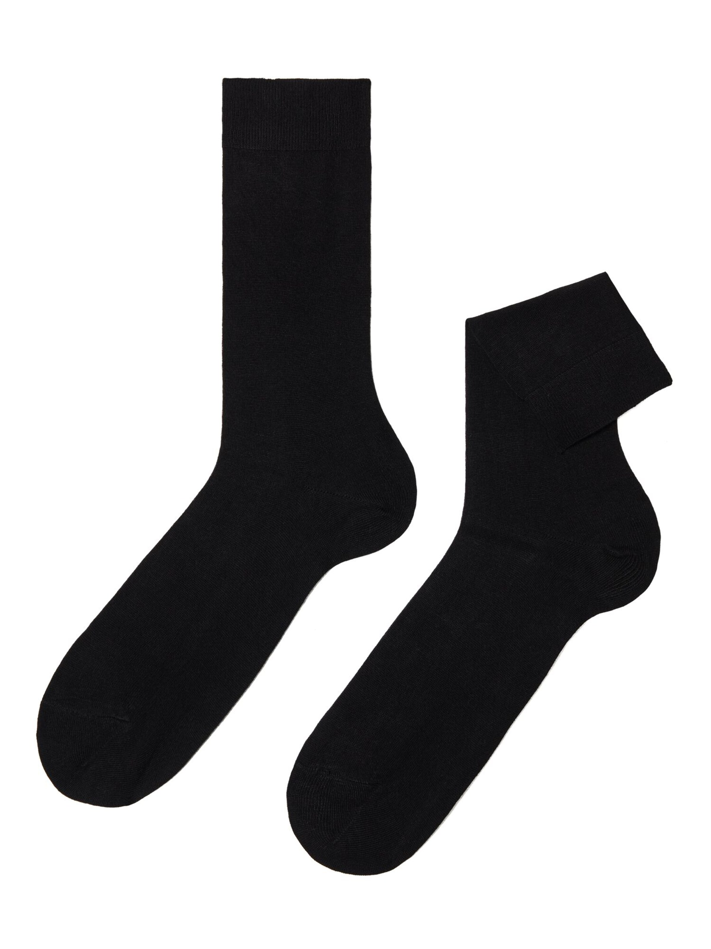 CALZEDONIA Socks in Black: front