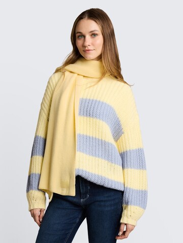 TOM TAILOR DENIM Schal in Gelb