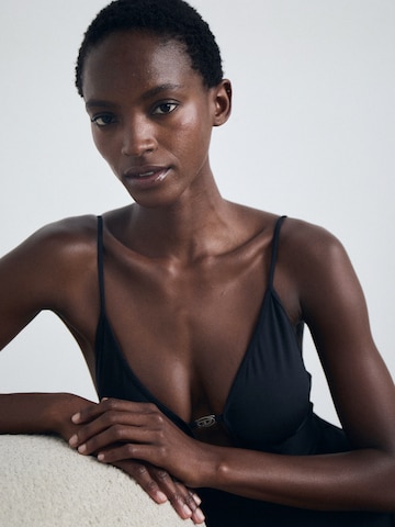 DIESEL Rövid body - fekete