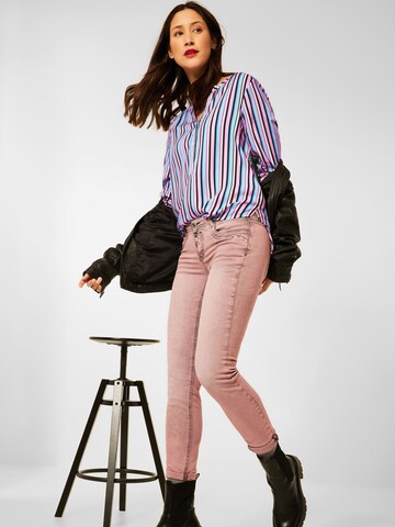 STREET ONE Bluse in Blau