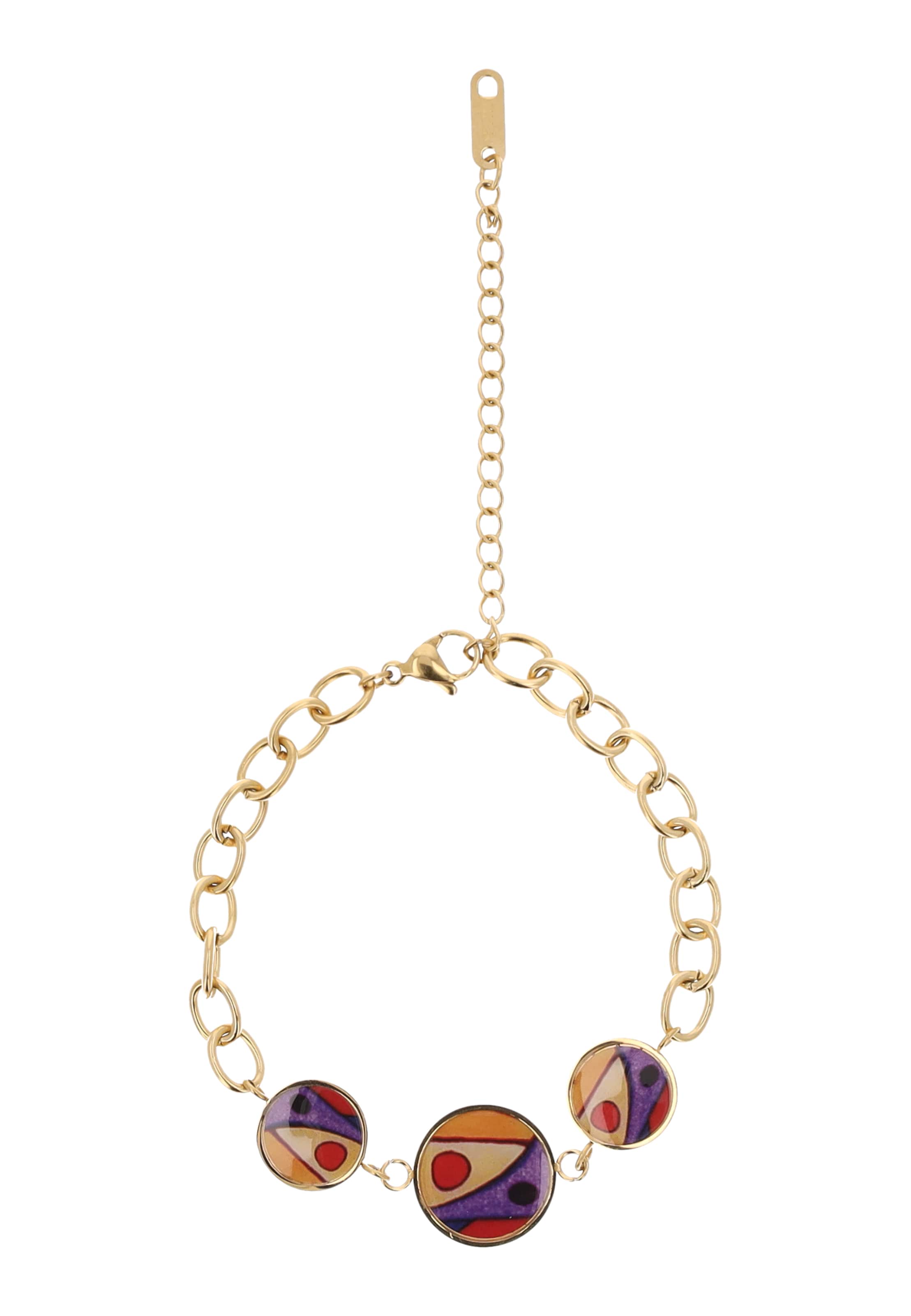 IZIA - Pulseira em mistura de cores: frente