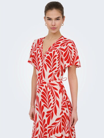 ONLY Klänning 'ONLCALI' i röd