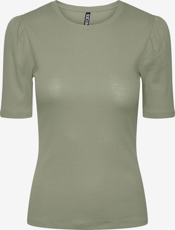 PIECES - Camiseta 'Ruka' en verde: frente