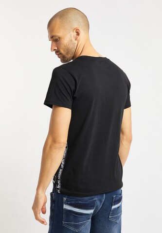 BRUNO BANANI T-Shirt 'Reyes' in Schwarz