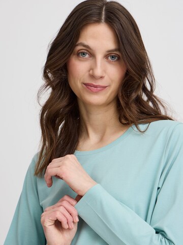 T-shirt ' FRZASHOULDER TEE 5 ' Fransa en bleu