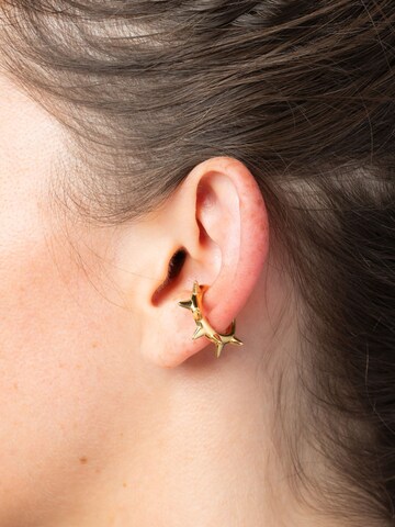 YParis Earrings 'Ear cuff Spiky G' in Gold