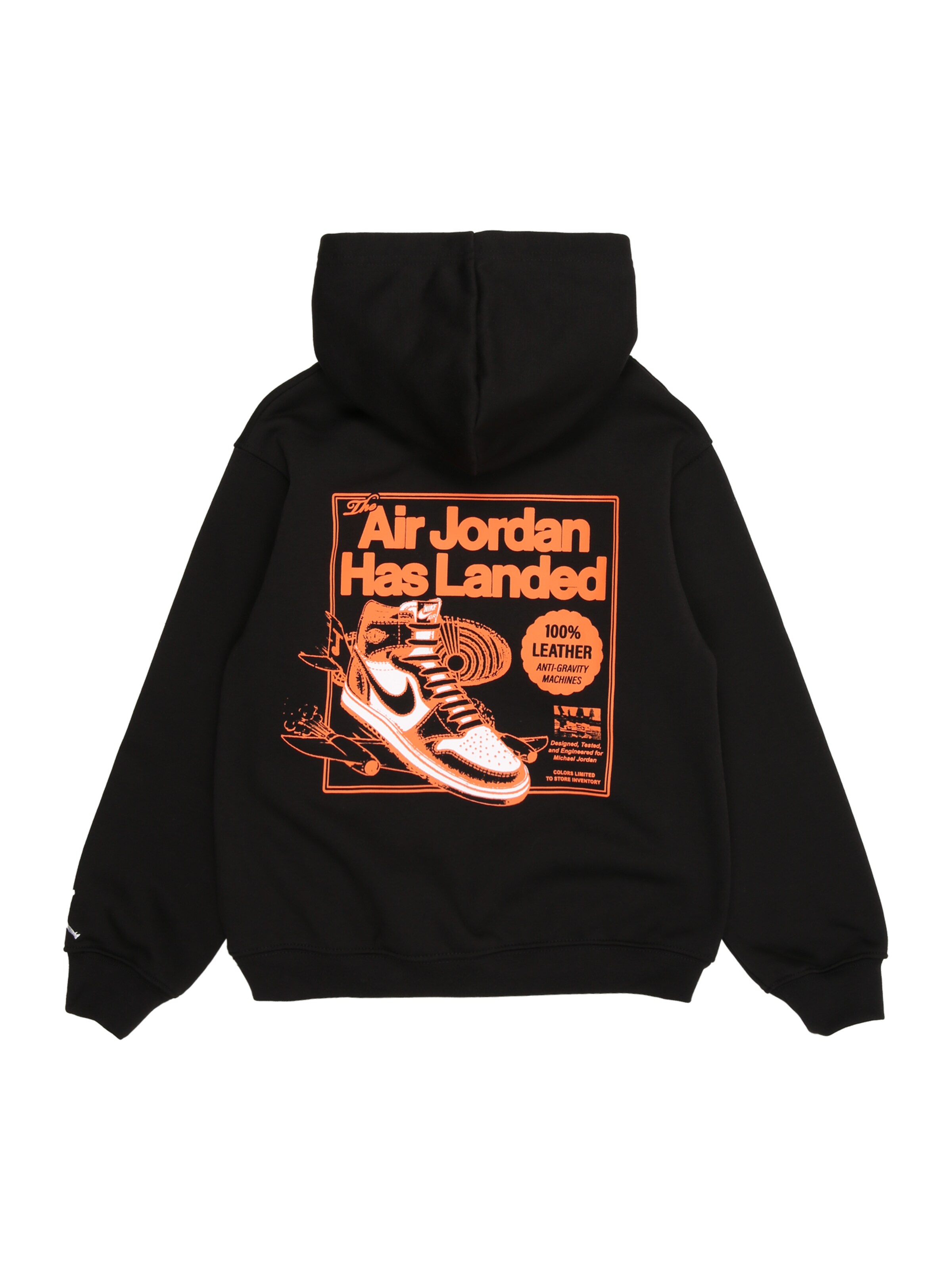 Jordan Tréning póló 'AIR HAS LANDED' - fekete