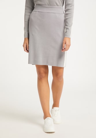 usha BLUE LABEL - Falda en gris: frente