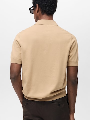 T-Shirt 'ARRAONA' MANGO MAN en marron