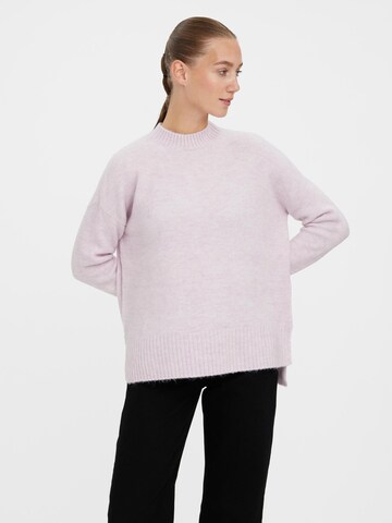 VERO MODA Sweater 'LEFILE' in Purple: front