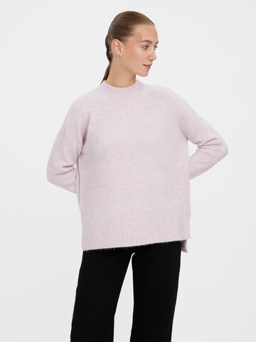 VERO MODA Trui 'LEFILE' in Lila: voorkant