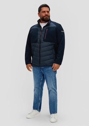 s.Oliver Men Big Sizes Between-Season Jacket in Blue