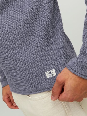 JACK & JONES Regular Fit Pullover in Grau
