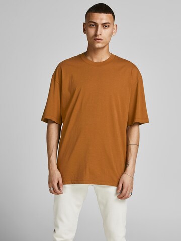 JACK & JONES Bluser & t-shirts 'Brink' i brun: forside
