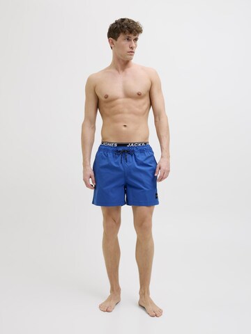 JACK & JONES Plavecké šortky 'JPSTMaui' – modrá