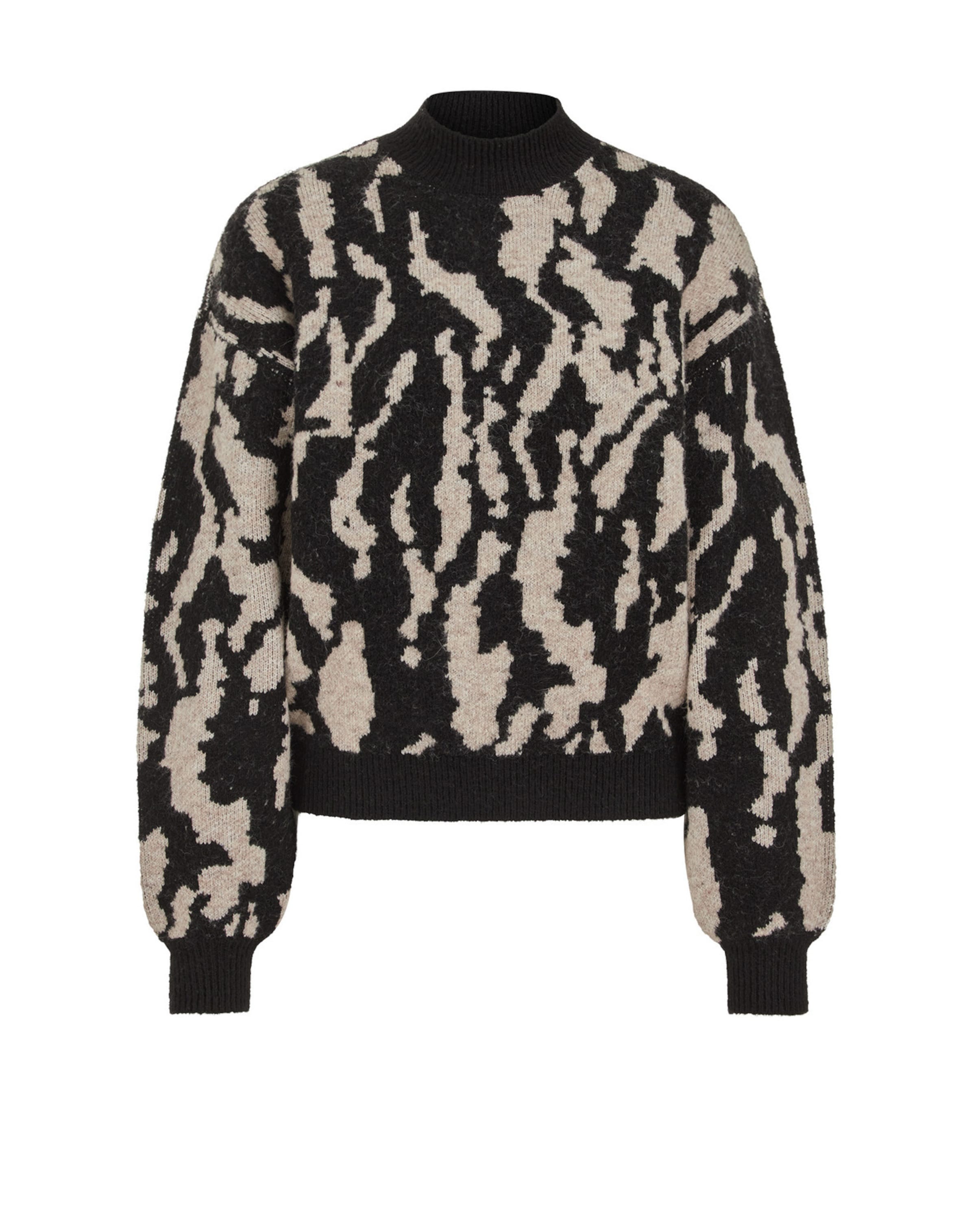 Pull-over WE Fashion en noir : devant