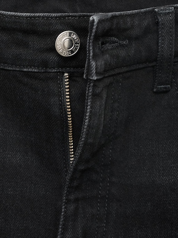 MANGO Дънки Tapered Leg Дънки в черно
