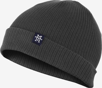 Manufaktur13 Beanie 'Double Sided' in Grey: front