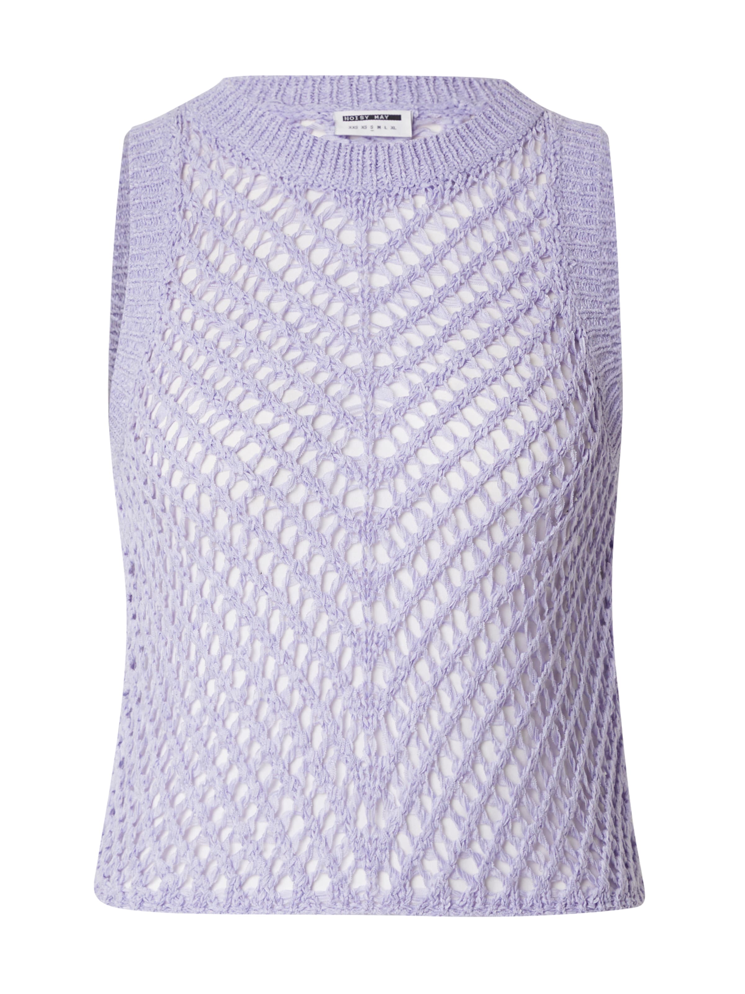 Noisy may Πλεκτό τοπ 'NMSALLY' σε λιλά: μπροστά