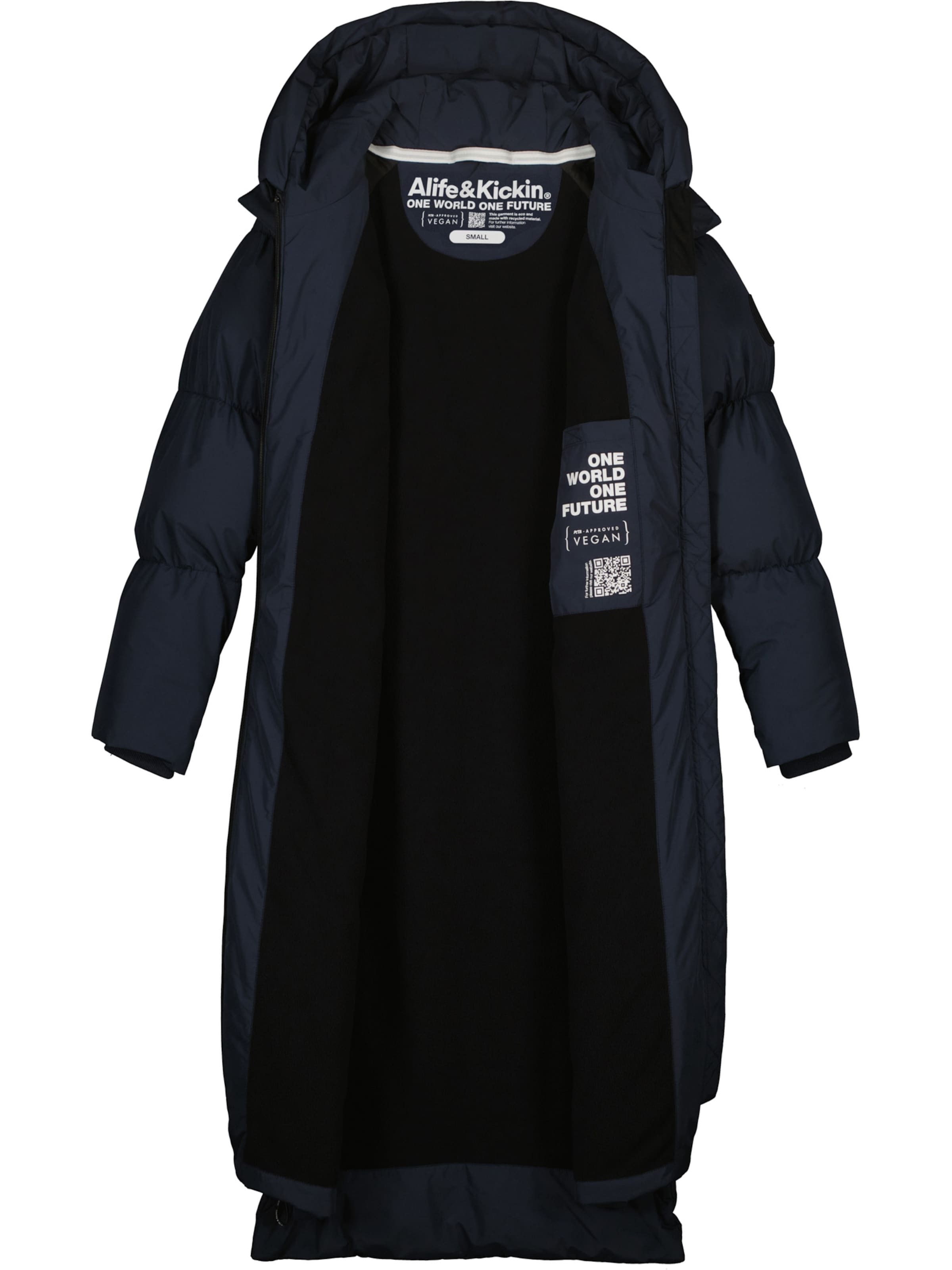 alife & kickin Winter Coat 'RihannaAK A' in Blue: front