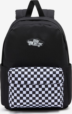 VANS - Mochila 'OLD SKOOL' em preto: frente