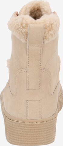 TOMMY HILFIGER Lace-Up Ankle Boots 'Essential' in Beige