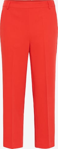 Kaffe Suorat housut 'KASakura' värissä punainen: etupuoli