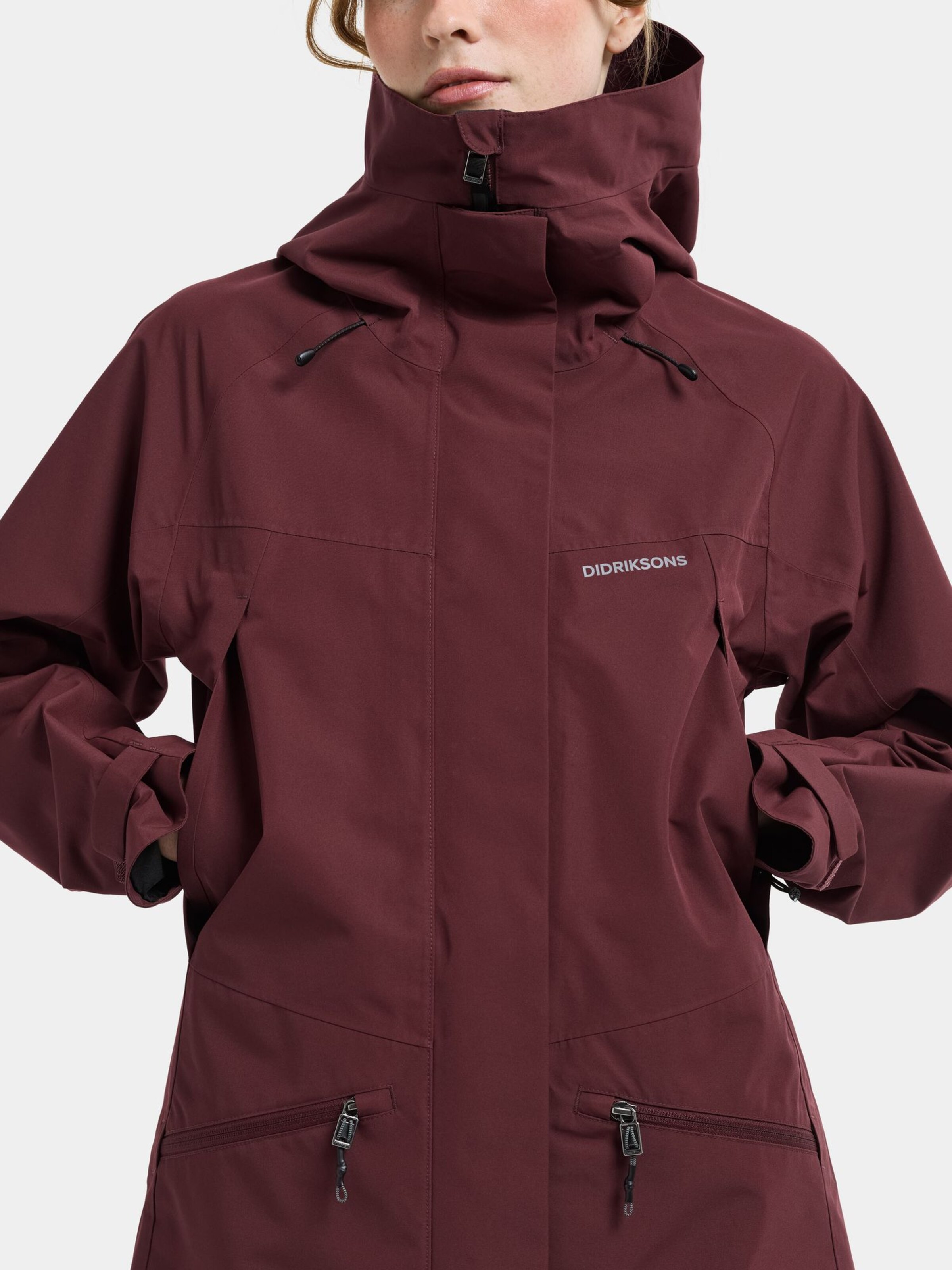 Didriksons Outdoormantel 'Ilma' in Rood