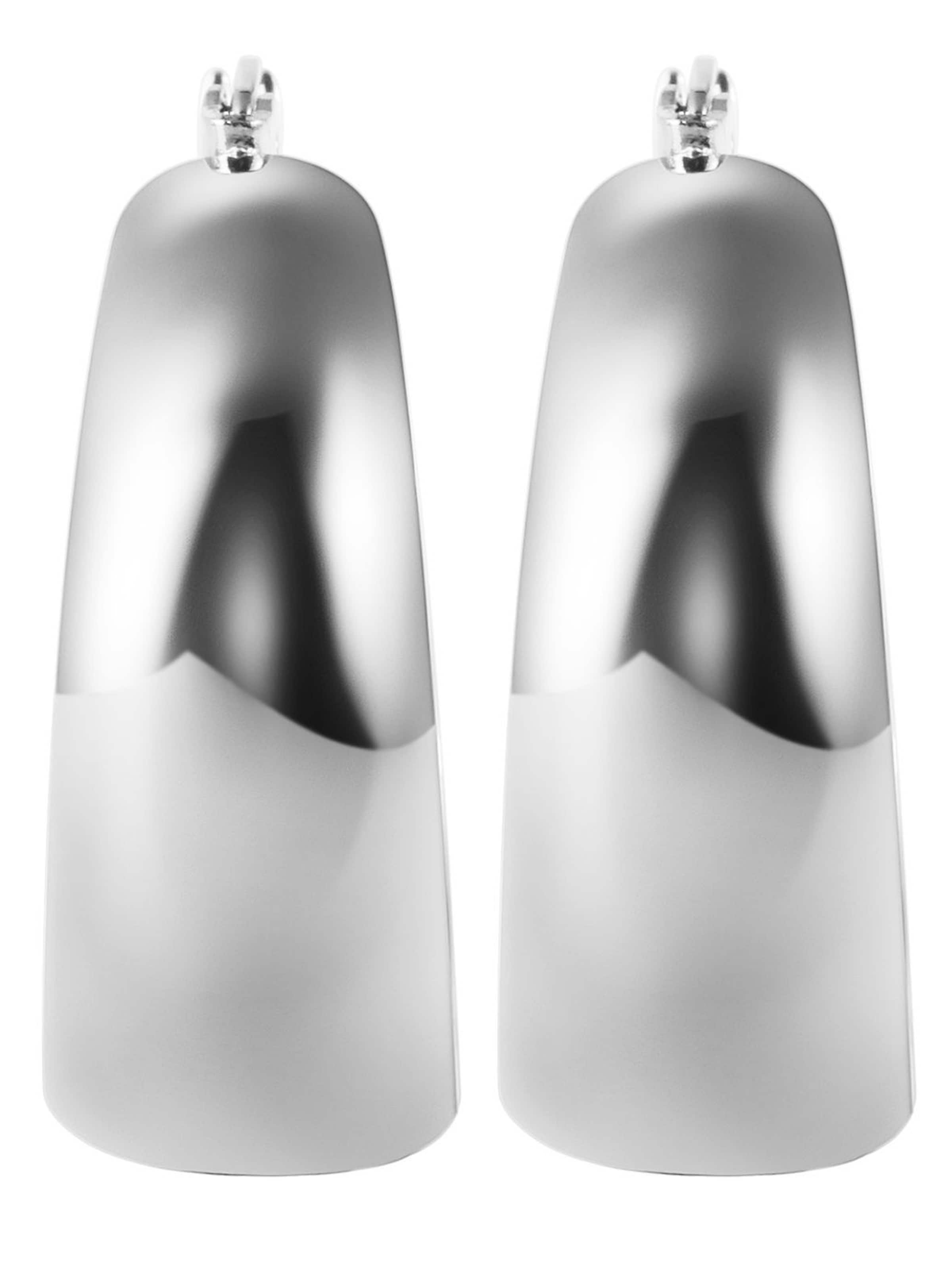 Akzent Earrings 'Adela, langlebig' in Silver