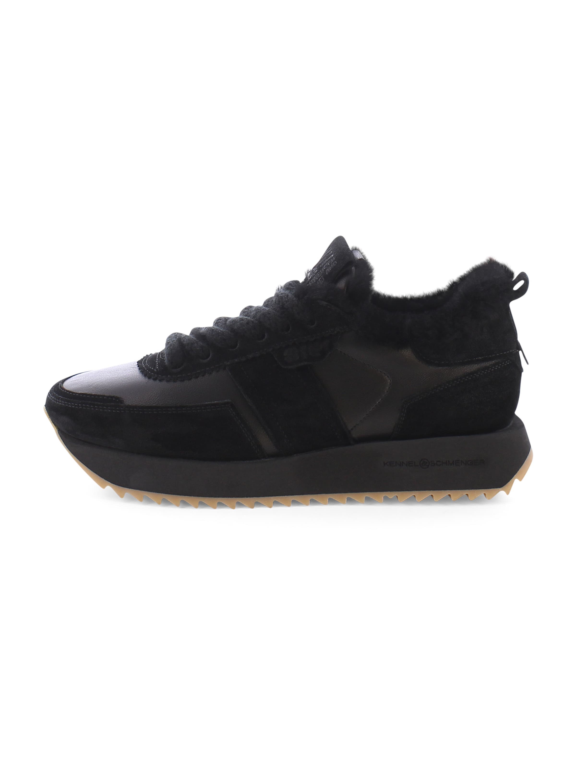 Kennel & Schmenger Platform trainers 'Flash' in Black: front
