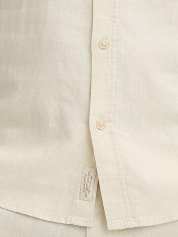 BLEND Regular Fit Leinenhemd ' BHLins ' in Beige