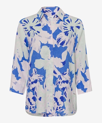 BRAX Blouse 'Vicki' in Blauw: voorkant