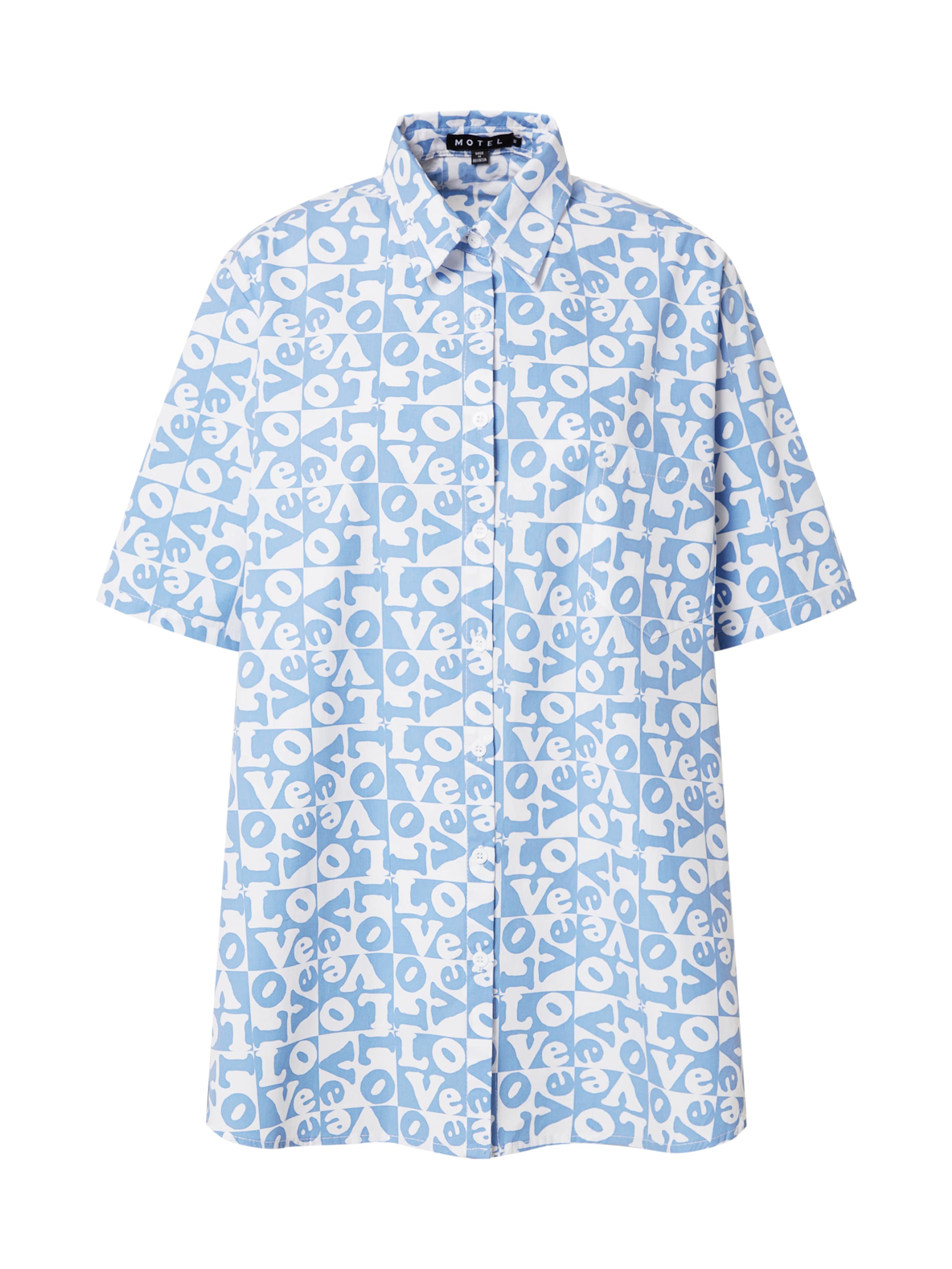 Camicia da donna 'SMITH' di Motel in blu: frontale