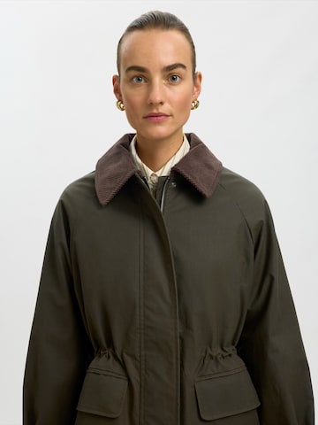 SELECTED Between-Season Jacket 'SLWWILMA' in Green