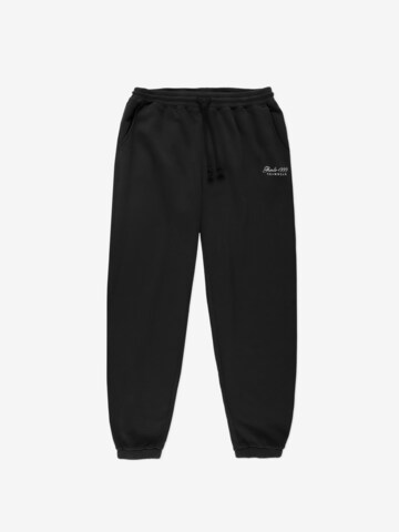 Prosto Tapered Workout Pants 'Football' in Black: front