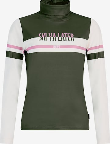 PROTEST Athletic Sweatshirt 'PRTCreate' in Green: front