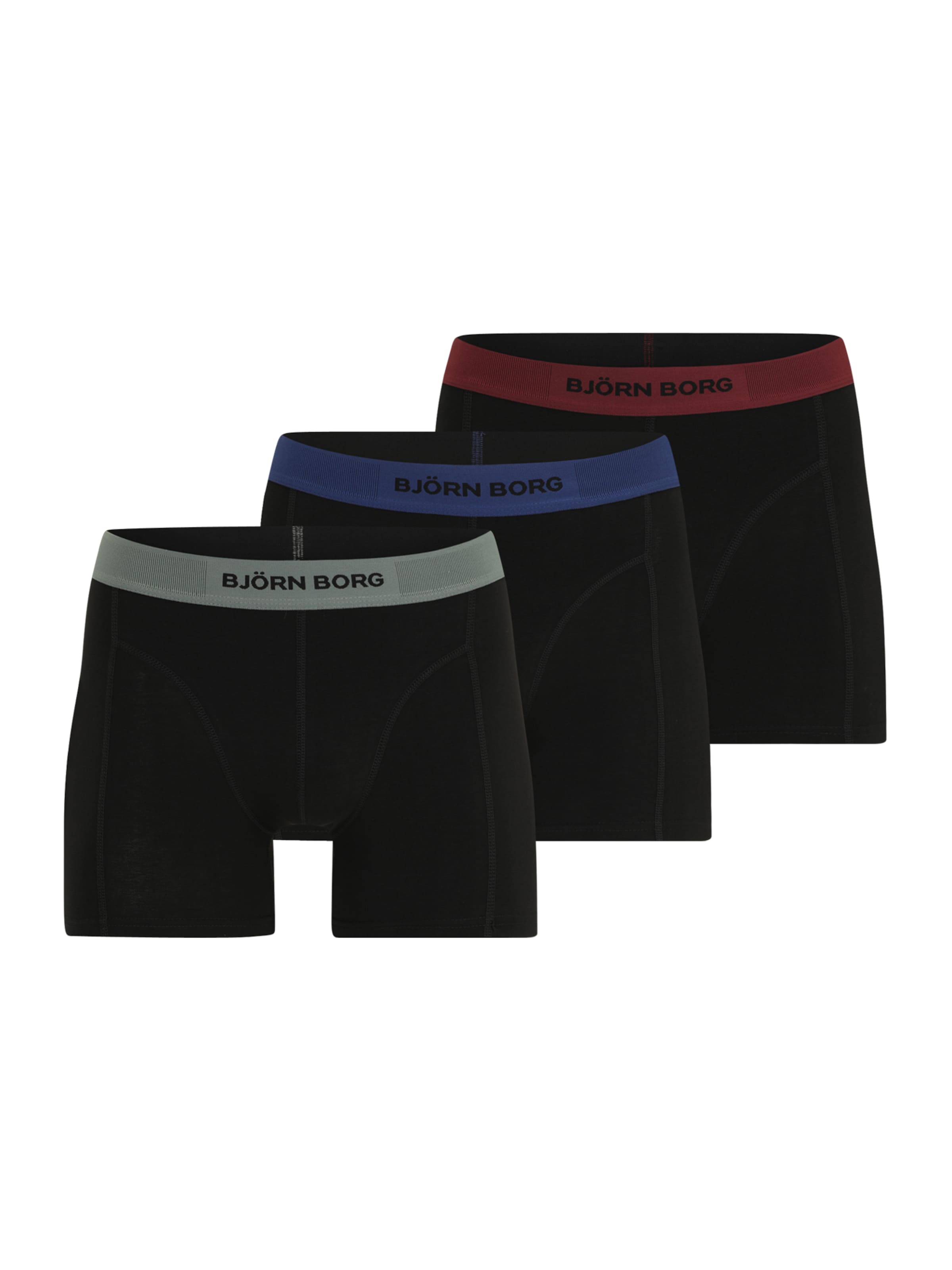 BJÖRN BORG Sportovní spodní prádlo – černá: přední strana