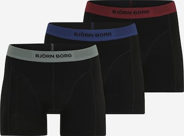 BJÖRN BORG Bielizna sportowa w kolorze czarny: przód