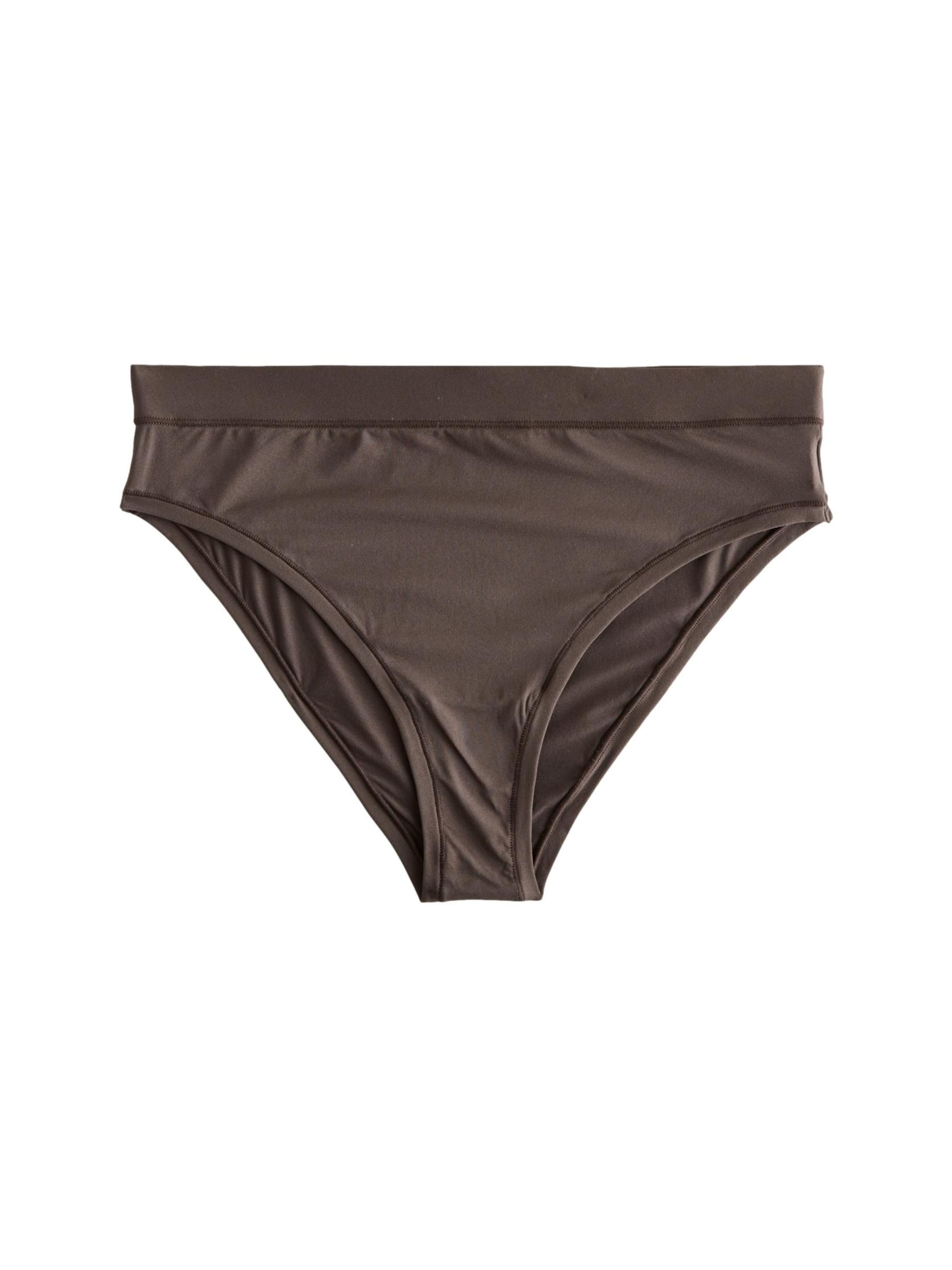 self. Panty in Brown: front