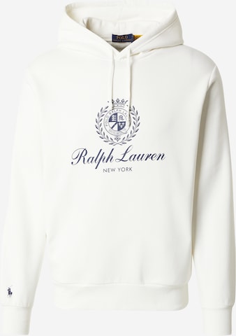 Polo Ralph LaurenSweater majica - bijela boja: prednji dio