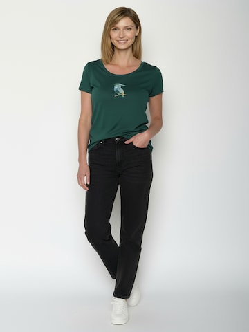 Maglietta ' Loves Bird Look ' di GREENBOMB in blu