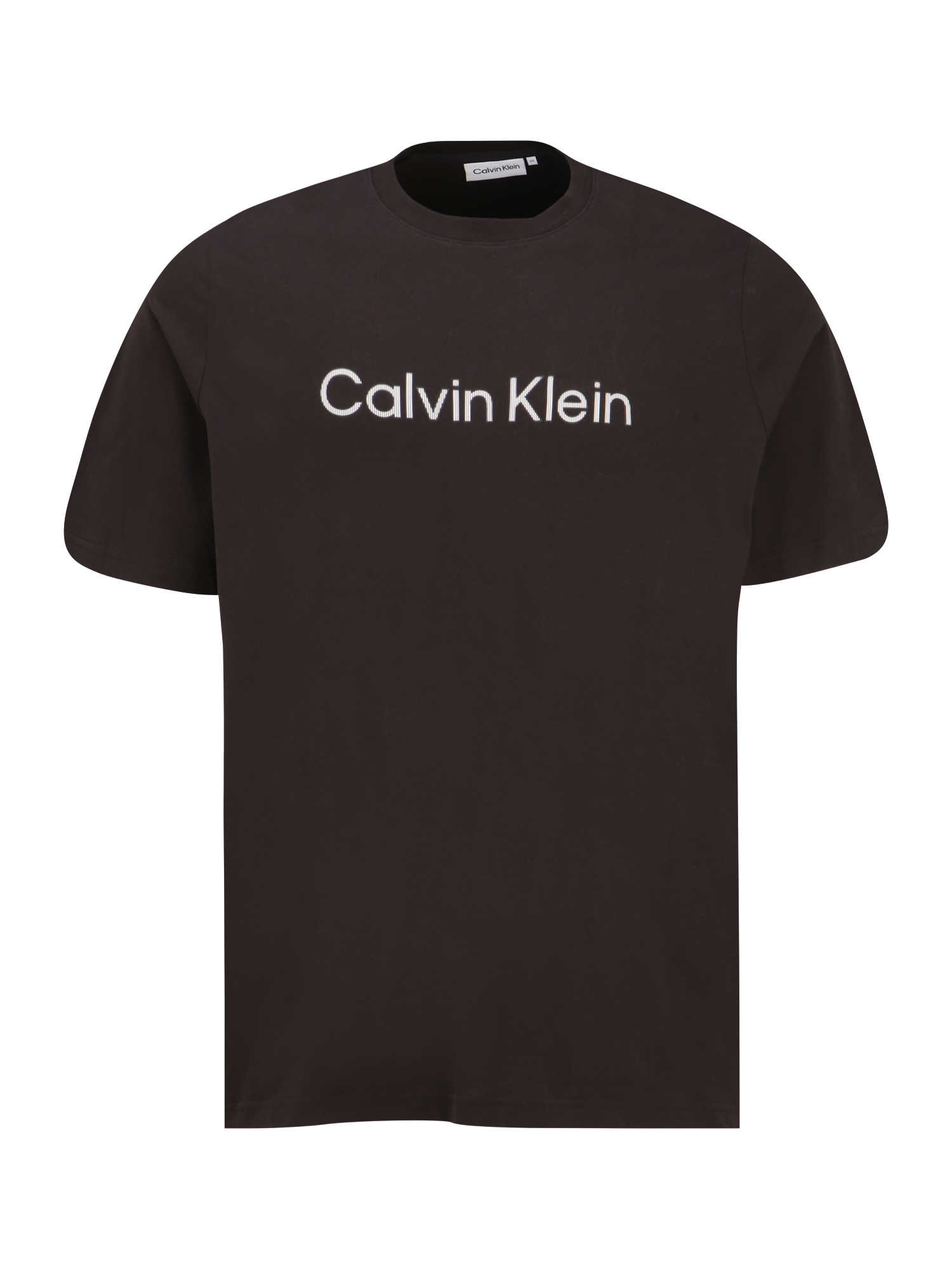 Odzież YzHD1 Calvin Klein Big & Tall Koszulka w kolorze Czarnym 