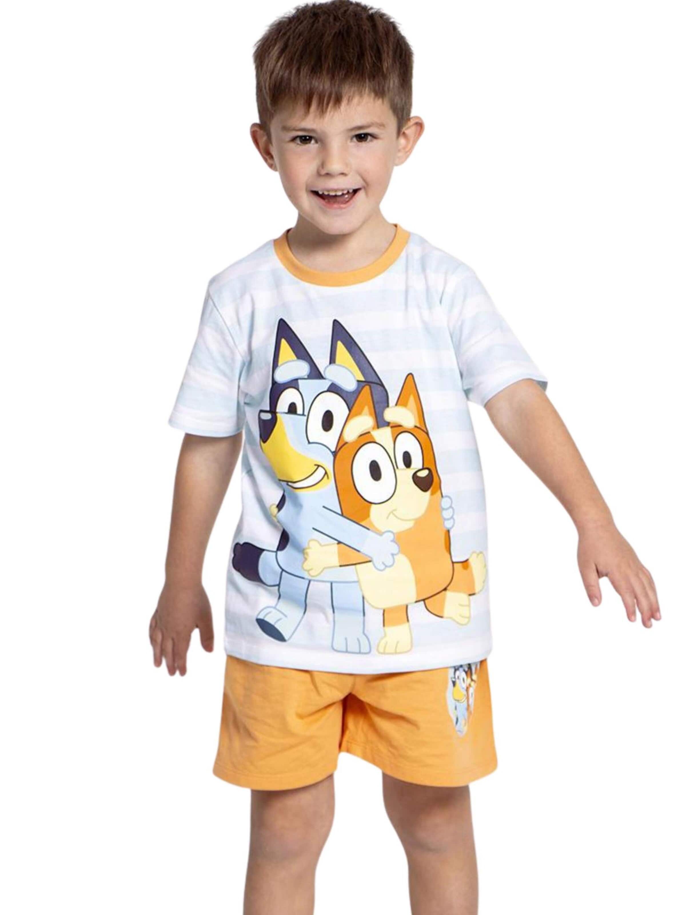 Pyjama 'Bluey Jersey-Schlafanzug kurz' Cerdá en bleu : devant