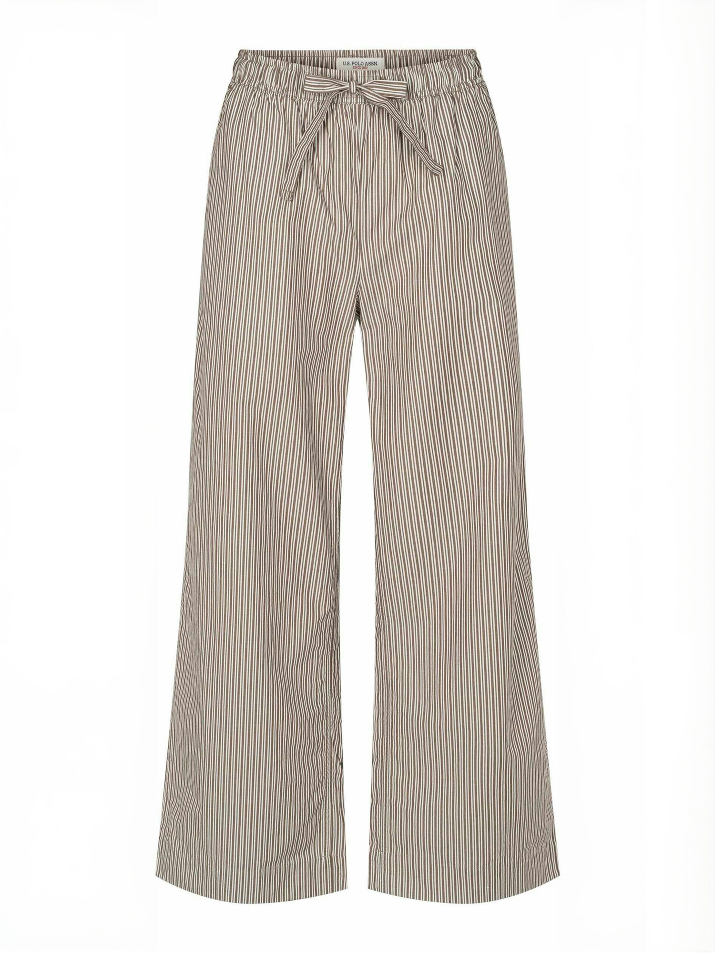 U.S. POLO ASSN. Broek ' UWMire ' in Bruin: voorkant