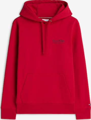 Sweat-shirt TOMMY HILFIGER en rouge : devant