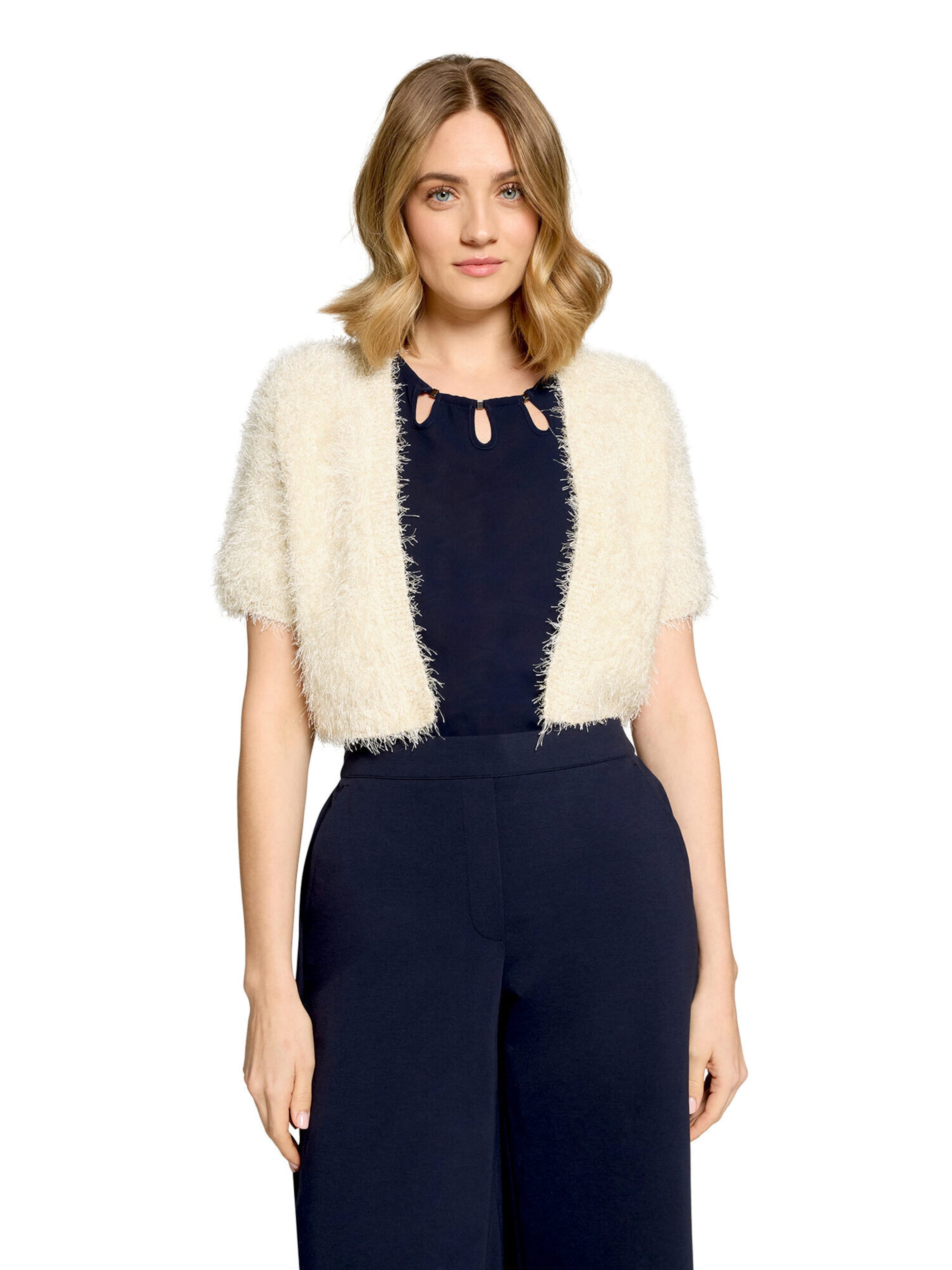 Cardigan Vera Mont en beige : devant