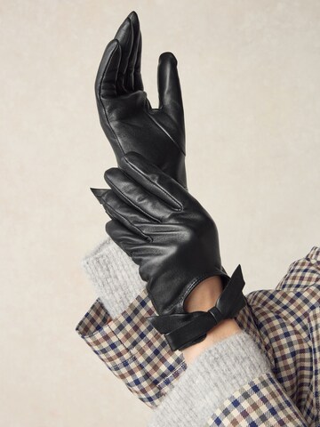 Next Rękawiczki pięciopalczaste w kolorze czarny