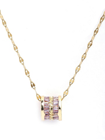 AVANT-GARDE PARIS Halsband 'Ceciliaina' i guld