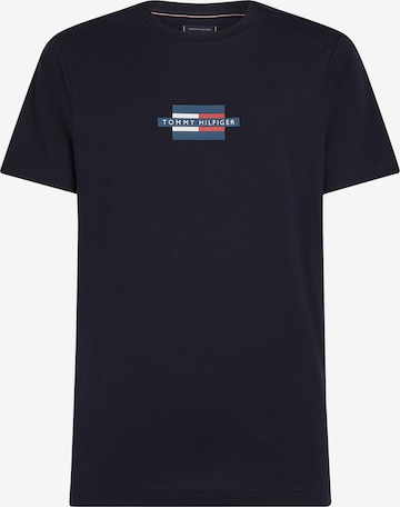 Tricou de la TOMMY HILFIGER pe albastru: față